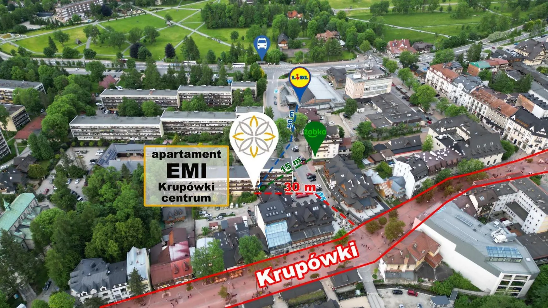 Apartament Emi Krupowki Centrum Zakopane Polónia